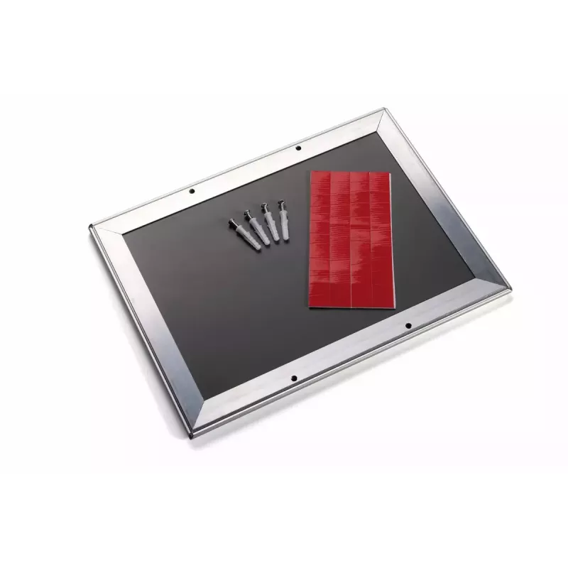 Wall Frame Durable 479723 278x402 mm Rectangle Silver Aluminium