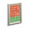 Wall Frame Durable 479623 192 x 279 mm Rectangle Silver Aluminium