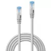 Lindy 15m Cat.6A U/UTP LSZH Cable, Grey, 15 m, Cat6a, U/UTP (UTP), RJ-45, RJ-45, Grey