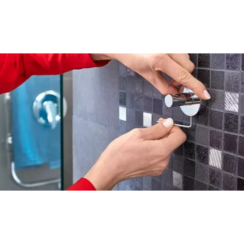 Towel hook TESA 59342 Indoor Chrome 3 pcs