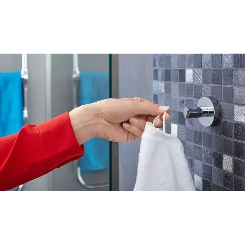 Towel hook TESA 59342 Indoor Chrome 3 pcs