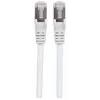 Intellinet Network Patch Cable, Cat7 Cable/Cat6A Plugs, 7.5m, White, Copper, S/FTP, LSOH / LSZH, PVC, RJ45, Gold Plated Contacts, Snagless, Booted, Lifetime Warranty