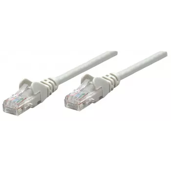 Intellinet Network Patch Cable, Cat6, 50m, Grey, Copper, S/FTP, LSOH / LSZH, PVC, RJ45, Gold Plated Contacts, Snagless, Booted, Lifetime Warranty