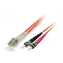 Equip LC/ST Fiber Optic Patch Cable, OS2, 15m, 15 m, OS2, LC, ST