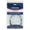 Intellinet Fiber Optic Patch Cable, OM3, ST/LC, 1m, Aqua, Duplex, Multimode, 50/125 µm, LSZH, Fibre, Lifetime Warranty