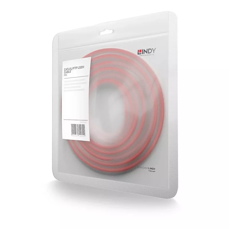 Lindy 45625 networking cable Red 5 m Cat6 S/FTP (S-STP)