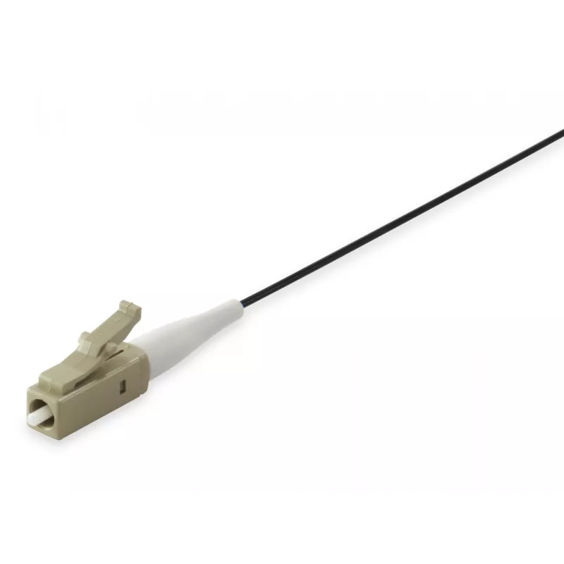 Equip LC/PC Fiber Optic Pigtail, OM3, 1.0m