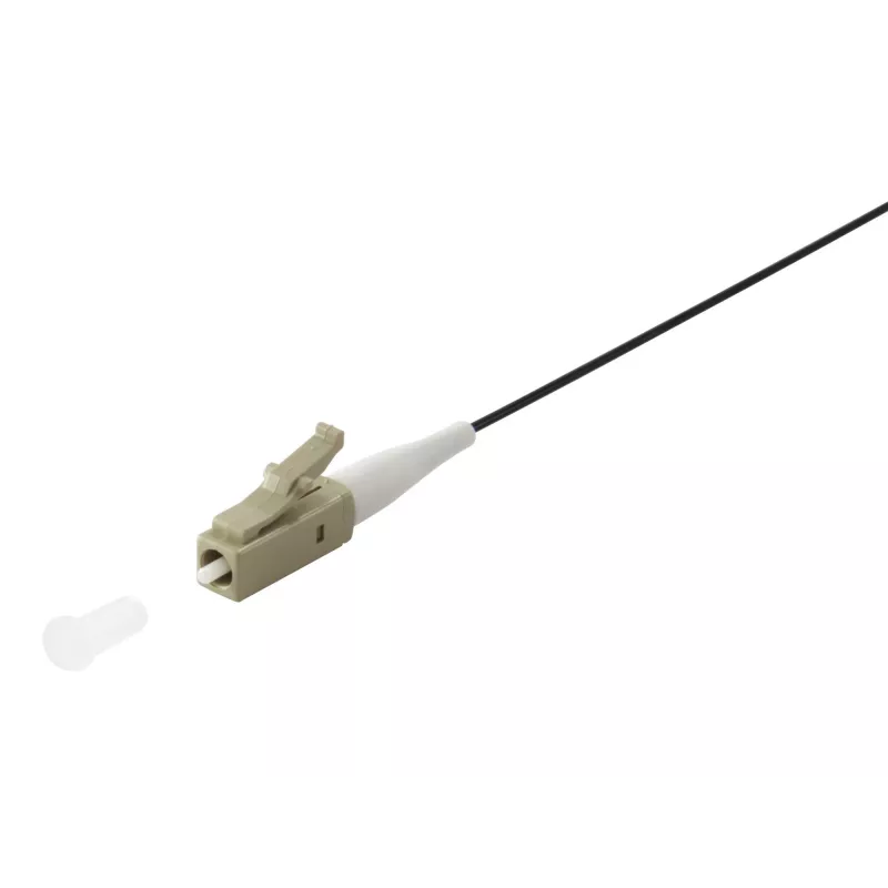 Equip LC/PC Fiber Optic Pigtail, OM3, 1.0m