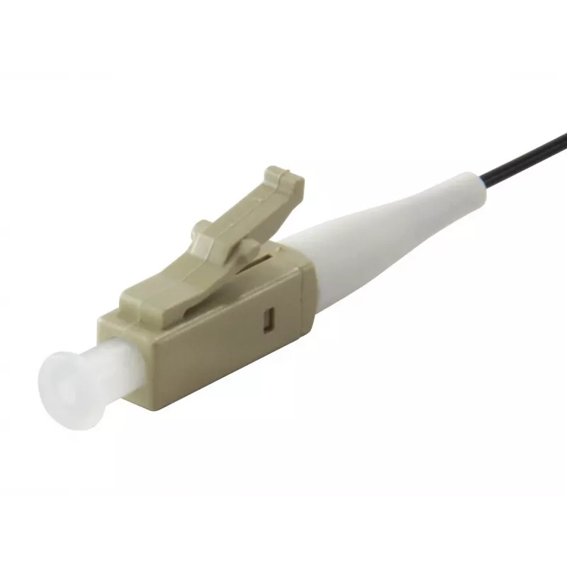 Equip LC/PC Fiber Optic Pigtail, OM3, 1.0m