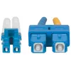 Intellinet Fiber Optic Patch Cable, OS2, LC/SC, 3m, Yellow, Duplex, Single-Mode, 9/125 µm, LSZH, Fibre, Lifetime Warranty