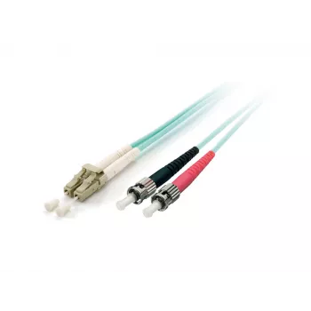 Equip LC/ST Fiber Optic Patch Cable, OM3, 15m, 15 m, OM3, LC, ST