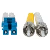 Intellinet Fiber Optic Patch Cable, OS2, LC/ST, 2m, Yellow, Duplex, Single-Mode, 9/125 µm, LSZH, Fibre, Lifetime Warranty