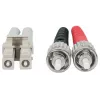 Intellinet Fiber Optic Patch Cable, OM3, ST/LC, 5m, Aqua, Duplex, Multimode, 50/125 µm, LSZH, Fibre, Lifetime Warranty