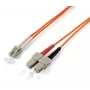 Equip LC/SС 62.5/125μm 3.0m InfiniBand/fibre optic cable 3 m SC Orange