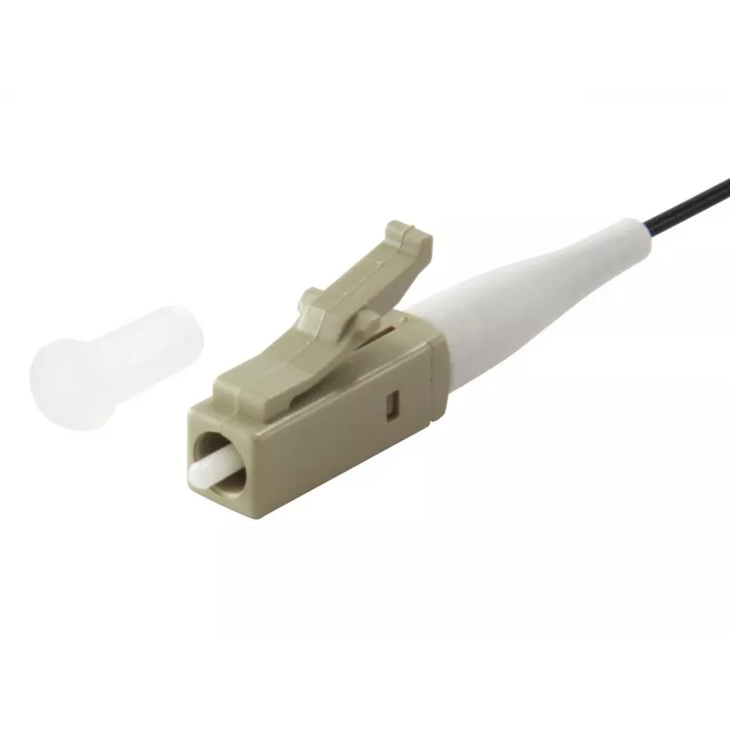 Equip LC/PC Fiber Optic Pigtail, OM3, 2.0m