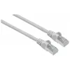 Intellinet Network Patch Cable, Cat7 Cable/Cat6A Plugs, 1.5m, Grey, Copper, S/FTP, LSOH / LSZH, PVC, RJ45, Gold Plated Contacts, Snagless, Booted, Lifetime Warranty