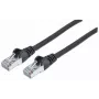 Intellinet Network Patch Cable, Cat7 Cable/Cat6A Plugs, 1.5m, Black, Copper, S/FTP, LSOH / LSZH, PVC, RJ45, Gold Plated Contacts, Snagless, Booted, Lifetime Warranty