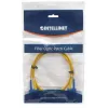 Intellinet Fiber Optic Patch Cable, OS2, SC/SC, 5m, Yellow, Duplex, Single-Mode, 9/125 µm, LSZH, Fibre, Lifetime Warranty