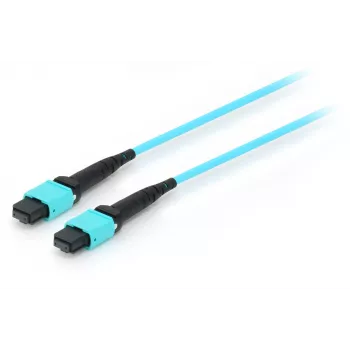 Equip MTP/MTP Trunk Fiber Optic Patch Cable, OM4, 7m, 7 m, OM4, MTP, MTP