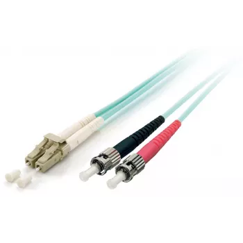 Equip LC/ST Fiber Optic Patch Cable, OM3, 10m, 10 m, OM3, LC, ST