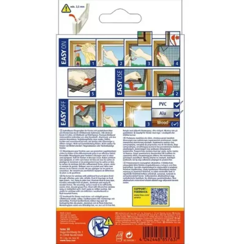 Insect Net Window TESA Insect Stop 55806-00021-00