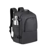 Casual backpack Rivacase Tegel 8465 Black Polyester ECO-FRIENDLY
