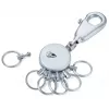 Keyring TROIKA KYR60/MC Silver Metal 25mm