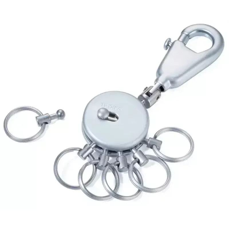 Keyring TROIKA KYR60/MC Silver Metal 25mm