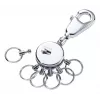 Key ring TROIKA COLOURFUL LEAVES Multicolour Silver Metal