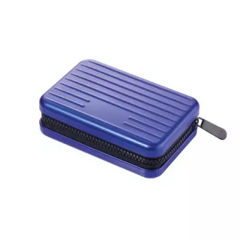 Case TROIKA CCC04-BL Blue Aluminium Polyester 80g 70mm x 105mm