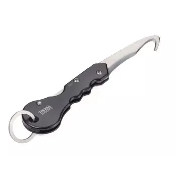 Keychain TROIKA KTL88-BK Black Silver 20g
