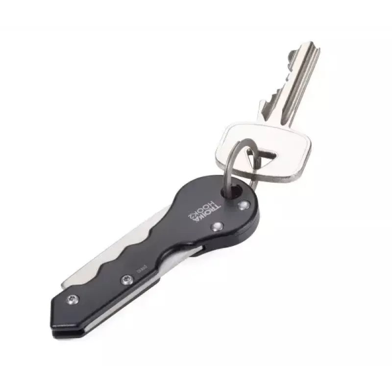 Keychain TROIKA KTL88-BK Black Silver 20g