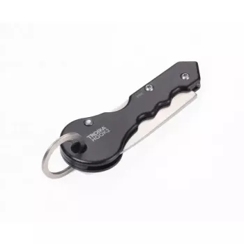 Keychain TROIKA KTL88-BK Black Silver 20g