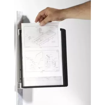 Document Display Carousel Portrait A4 Durable Vario magnet wall 5