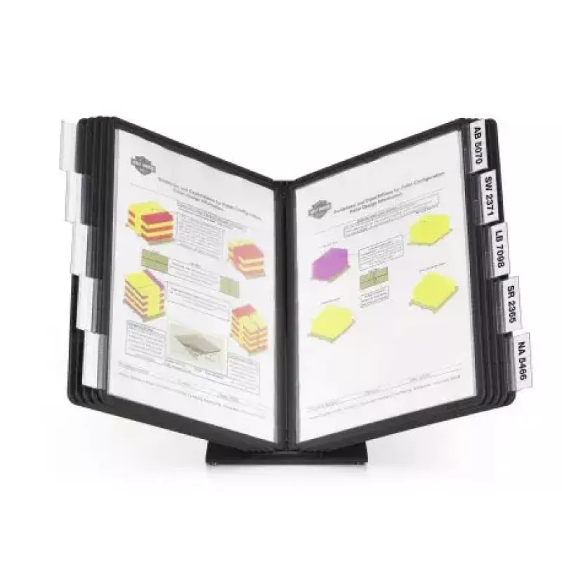 Document display carousel Desk Durable 557001