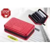 Business Card File TROIKA 14.6.1260 9 Pockets Red