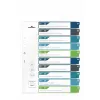 Blank tab index Durable 679527 Multicolour Polypropylene PP