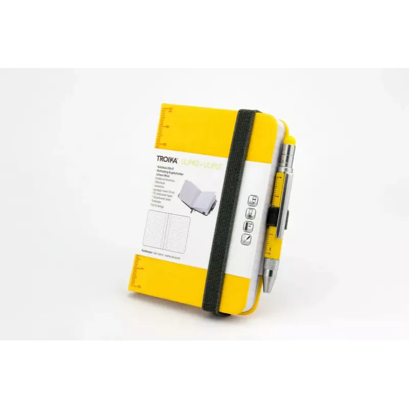 Writing Notebook TROIKA NPP25/YE A7 128 Sheets Yellow