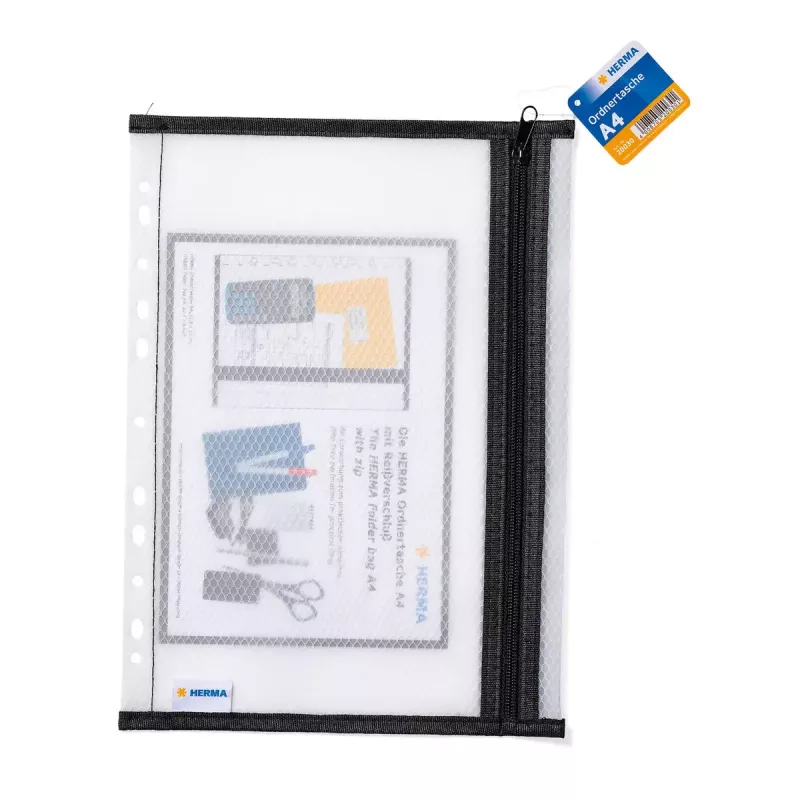 Folder Bag HERMA A4 black EVA material 230x320mm