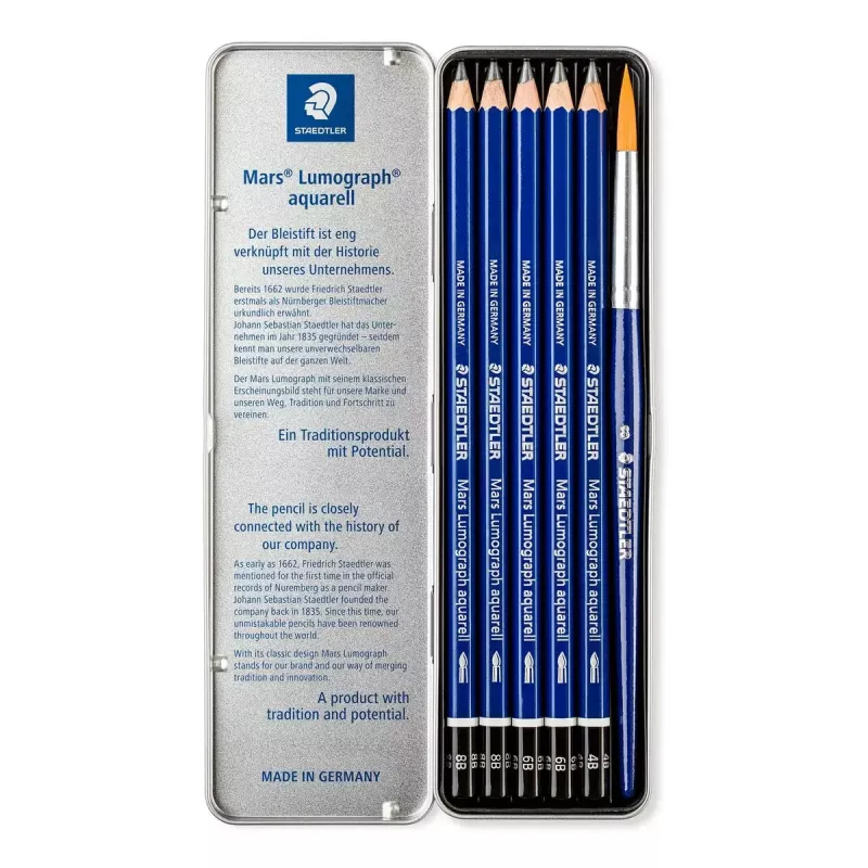 Graphite Pencil Staedtler 100A G6