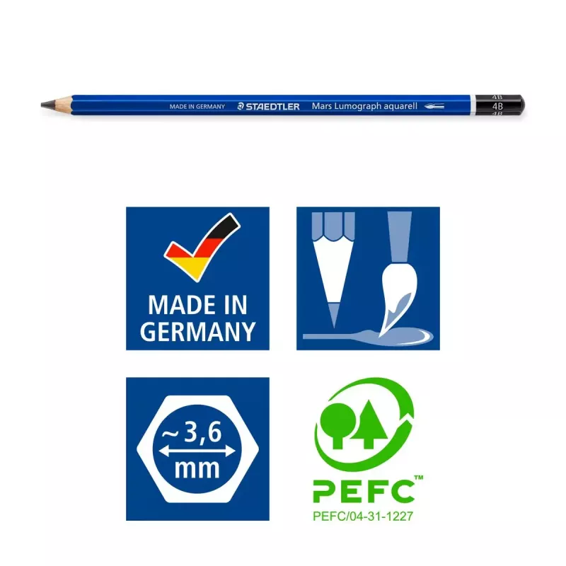 Graphite Pencil Staedtler 100A G6