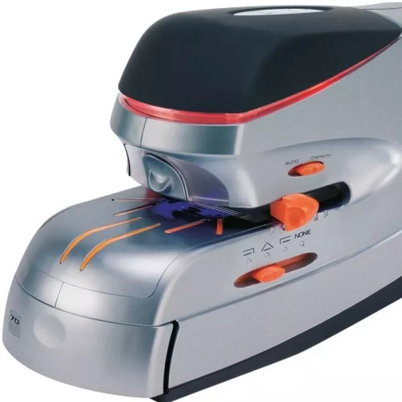 Rexel Optima 70 Electric Stapler EU, 70 sheets, Black, Silver, 2.37 kg, 215 mm, 400 mm, 172 mm