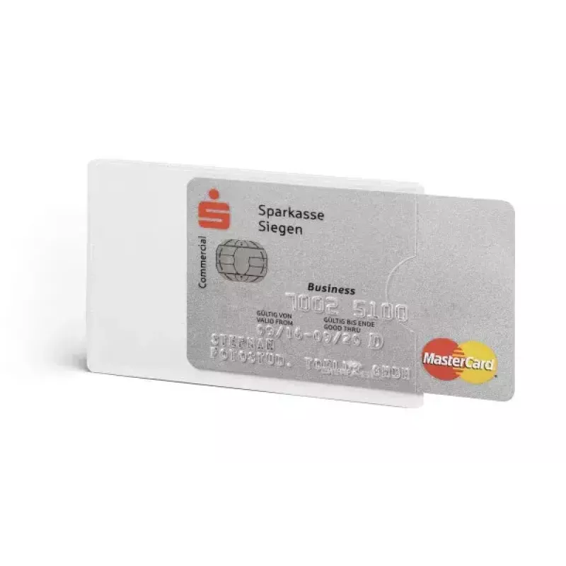 Business Card Holder Durable 890319 Transparent