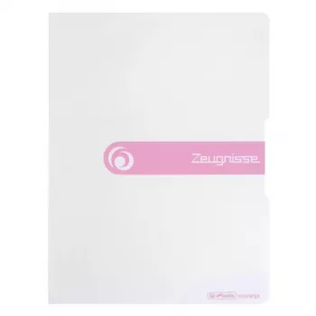 Conventional file folder Herlitz Zeugnisse Polypropylene (PP) White A4