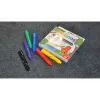 Crayon Malinos 301036 6 pcs Multicolour Black Blue Green Red Violet Yellow