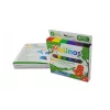 Crayon Malinos 301036 6 pcs Multicolour Black Blue Green Red Violet Yellow