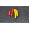 Crayon Malinos 301036 6 pcs Multicolour Black Blue Green Red Violet Yellow