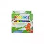 Crayon Malinos 301036 6 pcs Multicolour Black Blue Green Red Violet Yellow