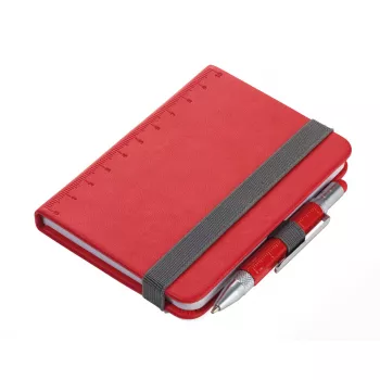 Writing notebook TROIKA NPP25/RD A7 Red Hardcover