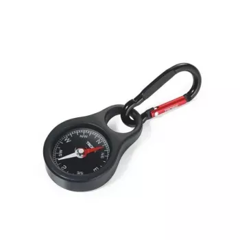 TROIKA COS10/BK Black Red Keychain 40mm x 98mm 23g